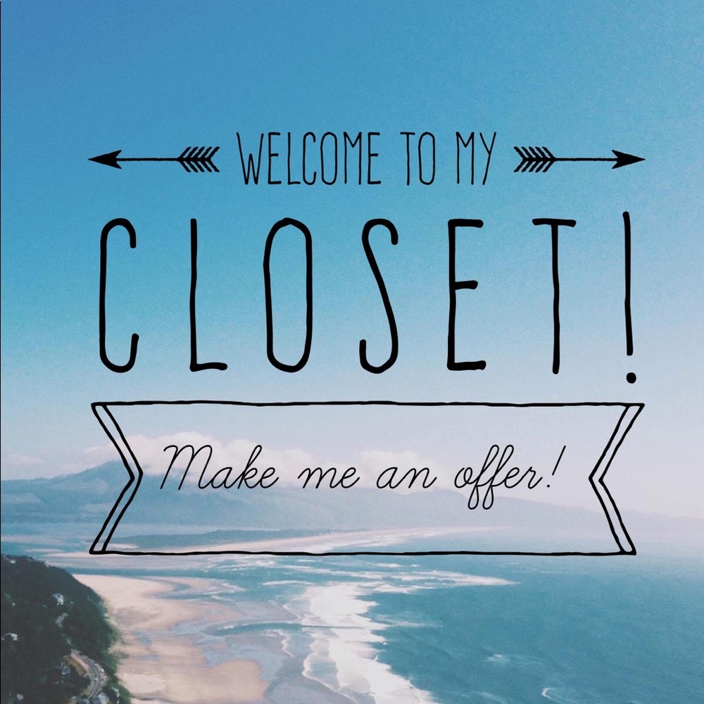 Welcome to my closet!